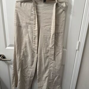 Sienna Sky Cream Wide Leg Pants
